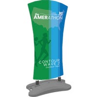 Contour Outdoor Sign Wave 2 - Water Base